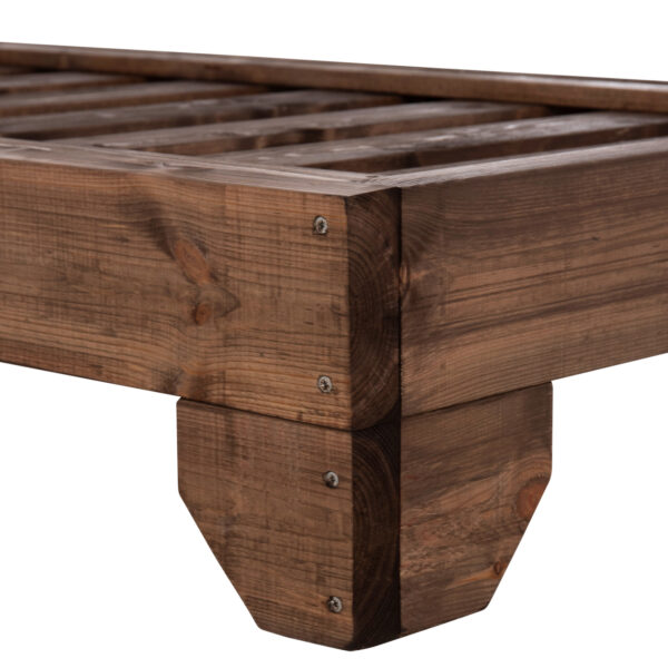 ΞΑΠΛΩΣΤΡΑ ΚΟΡΙΝΟΣ HM10773.30T ΞΥΛΟ ΠΕΥΚΟΥ ΚΑΡΥΔΙ--ΜΑΞΙΛΑΡΙ ΓΚΡΙ 79x204x80Υεκ - Image 5