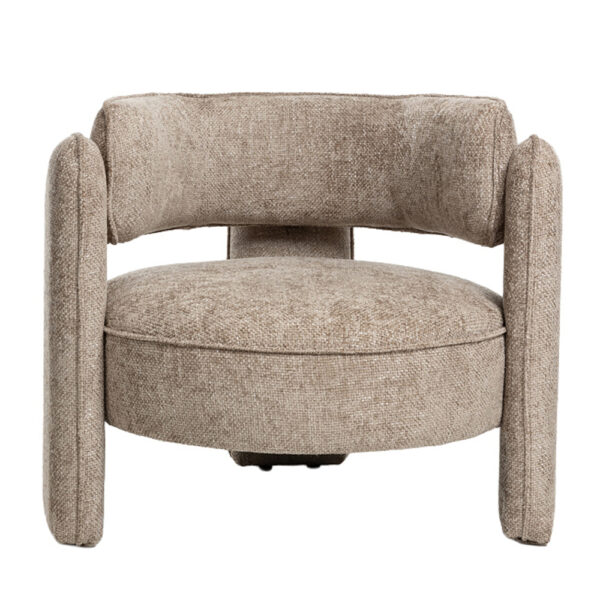 GRADA SMALL ΠΟΛΥΘΡΟΝΑ BEIGE 79x85x70.5cm 01-3587 - Image 4