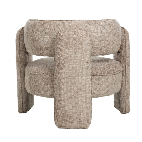GRADA SMALL ΠΟΛΥΘΡΟΝΑ BEIGE 79x85x70.5cm 01-3587 - Image 6