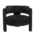 GRADA SMALL ΠΟΛΥΘΡΟΝΑ ΜΑΥΡΟ 79x85x70.5cm 01-3589 - Image 4