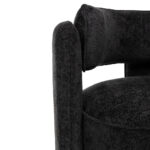 GRADA SMALL ΠΟΛΥΘΡΟΝΑ ΜΑΥΡΟ 79x85x70.5cm 01-3589 - Image 8