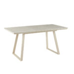 TESSERA ΤΡΑΠΕΖΙ ΕΠΕΚΤΕΙΝΟΜΕΝΟ-Η BEIGE 120x80x76cm 02-0720