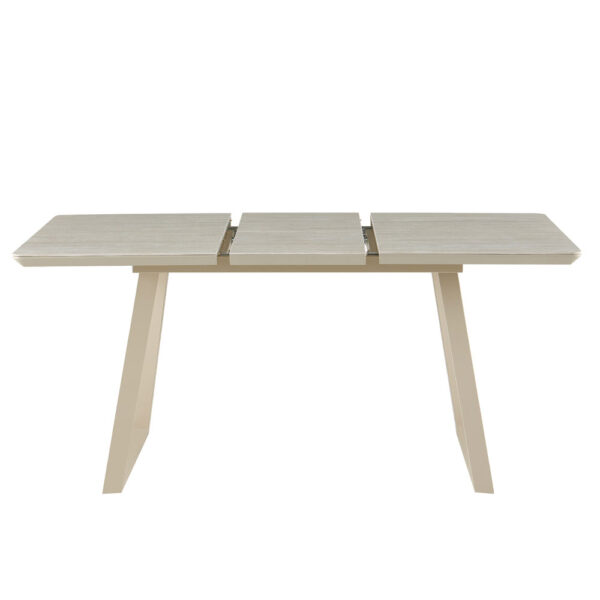 TESSERA ΤΡΑΠΕΖΙ ΕΠΕΚΤΕΙΝΟΜΕΝΟ-Η BEIGE 120x80x76cm 02-0720 - Image 4