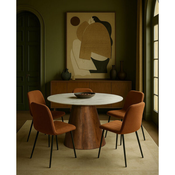 PRAGA ΚΑΡΕΚΛΑ ΕΚΑΙ ΜΑΥΡΟ 54.5x44x89cm 03-1021 - Image 3