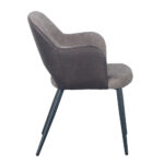 ASCOT ΚΑΡΕΚΛΑ ΚΑΦΕ ΣΚΟΥΡΟ 60x63.5x79 03-1064 - Image 7