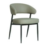 CROI ΚΑΡΕΚΛΑ BEIGE ΜΑΥΡΟ 59x54x78cm 03-1248