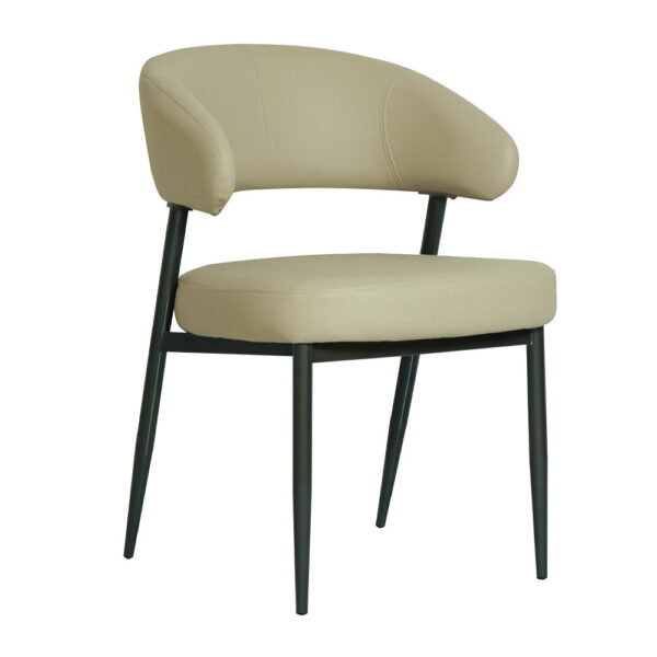 CROI ΚΑΡΕΚΛΑ BEIGE ΜΑΥΡΟ 59x54x78cm 03-1248 - Image 5