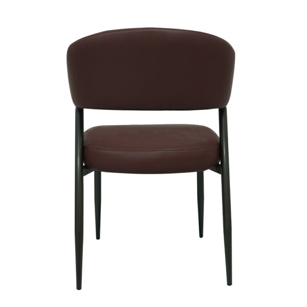 CROI ΚΑΡΕΚΛΑ BORDEAUX ΜΑΥΡΟ 59x54x78cm 03-1250 - Image 3