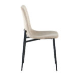 TESSERA ΚΑΡΕΚΛΑ BEIGE ΜΑΥΡΟ 54x44.5x87cm 03-1284 - Image 3
