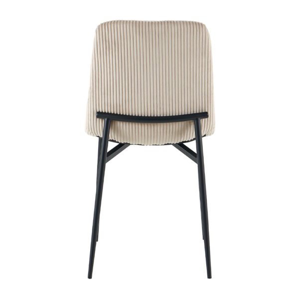 TESSERA ΚΑΡΕΚΛΑ BEIGE ΜΑΥΡΟ 54x44.5x87cm 03-1284 - Image 4