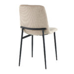 TESSERA ΚΑΡΕΚΛΑ BEIGE ΜΑΥΡΟ 54x44.5x87cm 03-1284 - Image 5