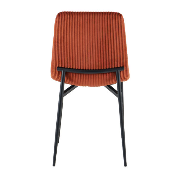 TESSERA ΚΑΡΕΚΛΑ TERRACOTTA ΜΑΥΡΟ 54x44.5x87cm 03-1286 - Image 4