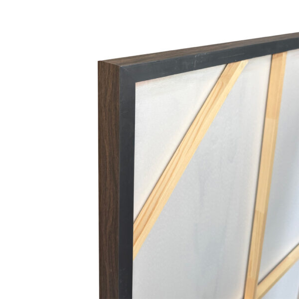 CARNELIAN ΠΙΝΑΚΑΣ ΔΙΑΚΟΣΜΗΣΗΣ 80x120x4cm ΚΑΜΒΑΣ ΚΑΦΕ PVC ΦΥΛΛΟ ΚΑΦΕ 031353 - Image 6