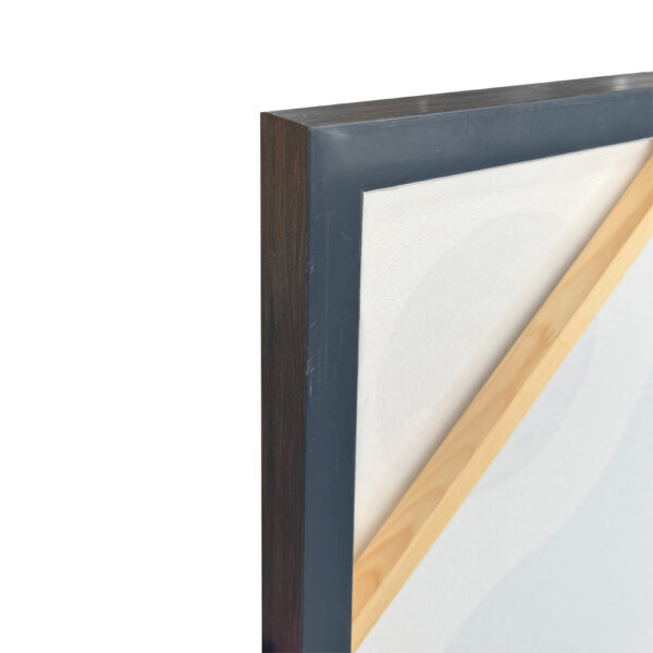 AMIT B ΠΙΝΑΚΑΣ ΔΙΑΚΟΣΜΗΤΙΚΟΣ ΜΕ ΚΟΡΝΙΖΑ 80x120x4cm ΚΑΜΒΑΣ ΜΠΕΖ ΚΑΦΕ ΜΑΥΡΟ PS 033035 - Image 5