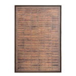 PLOW ΠΙΝΑΚΑΣ ΔΙΑΚΟΣΜΗΣΗΣ 60x90x4cm ΚΑΜΒΑΣ ΚΑΦΕ ΣΚΟΥΡΟ MDF 035042