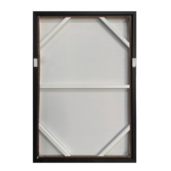 PLOW ΠΙΝΑΚΑΣ ΔΙΑΚΟΣΜΗΣΗΣ 60x90x4cm ΚΑΜΒΑΣ ΚΑΦΕ ΣΚΟΥΡΟ MDF 035042 - Image 5