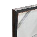 PLOW ΠΙΝΑΚΑΣ ΔΙΑΚΟΣΜΗΣΗΣ 60x90x4cm ΚΑΜΒΑΣ ΚΑΦΕ ΣΚΟΥΡΟ MDF 035043 - Image 4