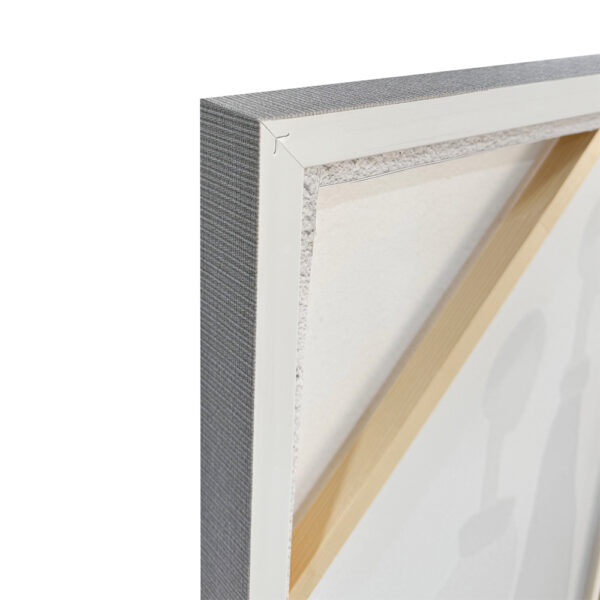 TRINITY ΠΙΝΑΚΑΣ ΔΙΑΚΟΣΜΗΣΗΣ 80x120x4cm ΚΑΜΒΑΣ OFF WHITE STONE GREY ΞΥΛΟ ΓΚΡΙ 035045 - Image 4