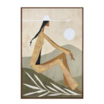 ELYSIA ΠΙΝΑΚΑΣ ΔΙΑΚΟΣΜΗΣΗΣ 80x120x4cm ΚΑΜΒΑΣ ΠΟΛΥΧΡΩΜΟ ΞΥΛΟ 035047