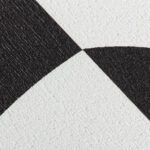CONTRAST ΠΙΝΑΚΑΣ ΔΙΑΚΟΣΜΗΣΗΣ 60x80x3.2cm ΚΑΜΒΑΣ ΑΣΠΡΟ ΜΑΥΡΟ MDF ΜΑΥΡΟ 035051 - Image 2