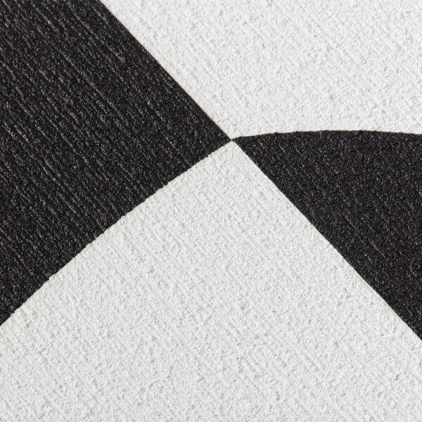 CONTRAST ΠΙΝΑΚΑΣ ΔΙΑΚΟΣΜΗΣΗΣ 60x80x3.2cm ΚΑΜΒΑΣ ΑΣΠΡΟ ΜΑΥΡΟ MDF ΜΑΥΡΟ 035051 - Image 2