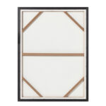 PRISMA ΠΙΝΑΚΑΣ ΔΙΑΚΟΣΜΗΣΗΣ 60x80x3.2cm ΚΑΜΒΑΣ ΠΟΛΥΧΡΩΜΟ MDF ΜΑΥΡΟ 035052 - Image 4
