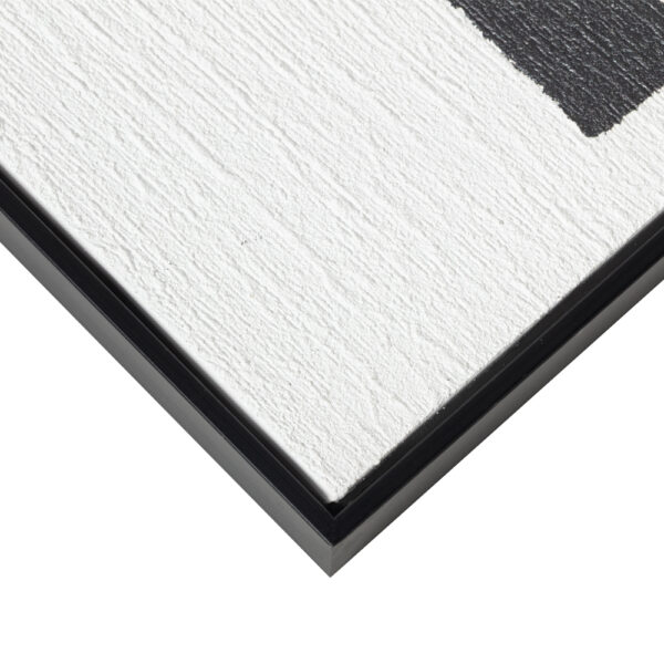 KALEIDA ΠΙΝΑΚΑΣ ΔΙΑΚΟΣΜΗΣΗΣ 60x80x3.2cm ΚΑΜΒΑΣ ΠΟΛΥΧΡΩΜΟ MDF ΜΑΥΡΟ 035054 - Image 3