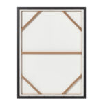 KALEIDA ΠΙΝΑΚΑΣ ΔΙΑΚΟΣΜΗΣΗΣ 60x80x3.2cm ΚΑΜΒΑΣ ΠΟΛΥΧΡΩΜΟ MDF ΜΑΥΡΟ 035054 - Image 4