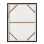 ROVA ΠΙΝΑΚΑΣ ΔΙΑΚΟΣΜΗΣΗΣ 60x80x3.2cm ΚΑΜΒΑΣ ΠΟΛΥΧΡΩΜΟ MDF ΜΑΥΡΟ 035055 - Image 4