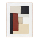 RADIA ΠΙΝΑΚΑΣ ΔΙΑΚΟΣΜΗΣΗΣ 60x80x3.2cm ΠΟΛΥΧΡΩΜΟ MDF 035056