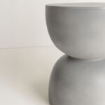 CEMENT 1 COFFEE TABLE CEMENT 38x38x46cm 04-1099 - Image 2