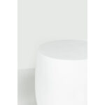 LITHOS OVAL SIDE TABLE ΛΕΥΚΟ 62x43.5x53cm 04-1232 - Image 4