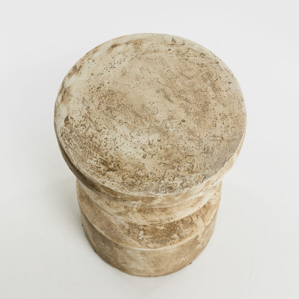 SANDY SIDE TABLE ΚΑΦΕ ΑΝΟΙΧΤΟ 38.5x38.5x51cm 04-1248 - Image 2