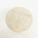 POROS SIDE TABLE BEIGE 40x40x46.3cm 04-1250 - Image 2