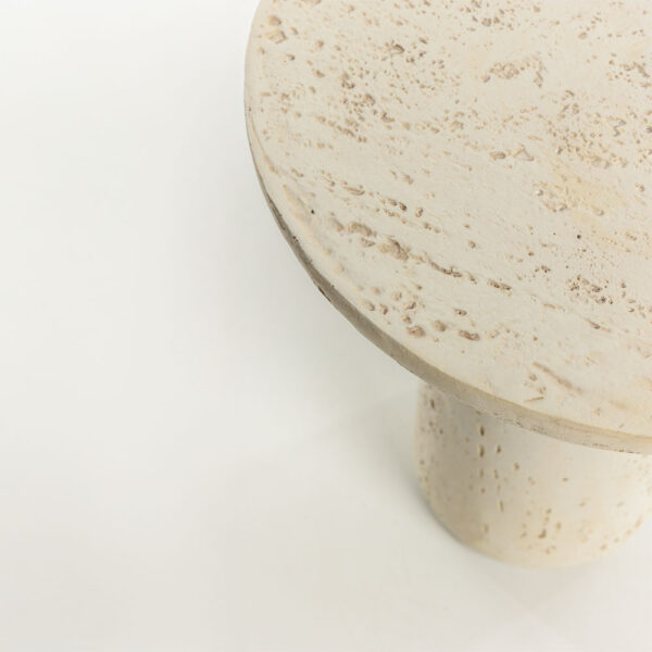 POROS SIDE TABLE BEIGE 40x40x46.3cm 04-1250 - Image 5