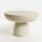 POROS COFFEE TABLE BEIGE 65x65x43cm 04-1251