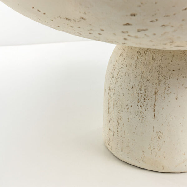 POROS COFFEE TABLE BEIGE 65x65x43cm 04-1251 - Image 3