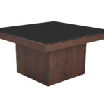 NUEZ COFFEE TABLE ΚΑΡΥΔΙ ΜΑΥΡΟ 79x79x40cm 04-1311 - Image 10