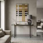 GRANAZ ΚΟΝΣΟΛΑ GUNMETAL 132x36x81 05-0780 - Image 4