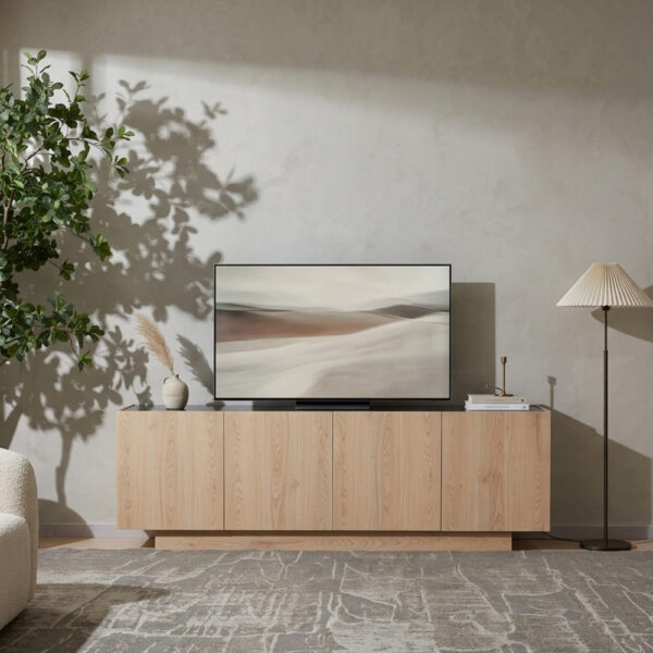 CUBIUS TV STAND 4ΠΟΡΤΕΣ ΦΥΣΙΚΟ 182x39x59cm 05-0809 - Image 7
