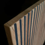 MYSTERY ΜΠΟΥΦΕΣ 2ΠΟΡΤΕΣ 3ΣΥΡΤΑΡΙΑ ΦΥΣΙΚΟ ΣΚΟΥΡΟ ΜΑΥΡΟ 154x39x83cm 05-0812 - Image 9