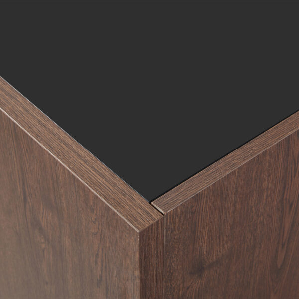 NUEZ ΜΠΟΥΦΕΣ 3ΠΟΡΤΕΣ ΚΑΡΥΔΙ ΜΑΥΡΟ 156x45x85cm 05-0823 - Image 11
