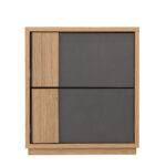JENGA ΚΟΜΟΔΙΝΟ SONOMA ΓΚΡΙ 40x35x45cm 09-1986 - Image 2