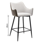 MALONE ΣΚΑΜΠΟ BAR BEIGE ΛΑΔΙ 38x51x96 26-0020 - Image 7