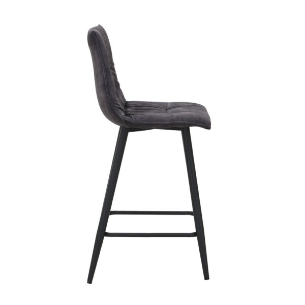 LINEA ΣΚΑΜΠΟ BAR ΑΝΘΡΑΚΙ 42x51x94 26-0072 - Image 12