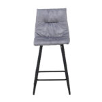 LINEA ΣΚΑΜΠΟ BAR ΓΚΡΙ SILVER 42x51x94 26-0074 - Image 15