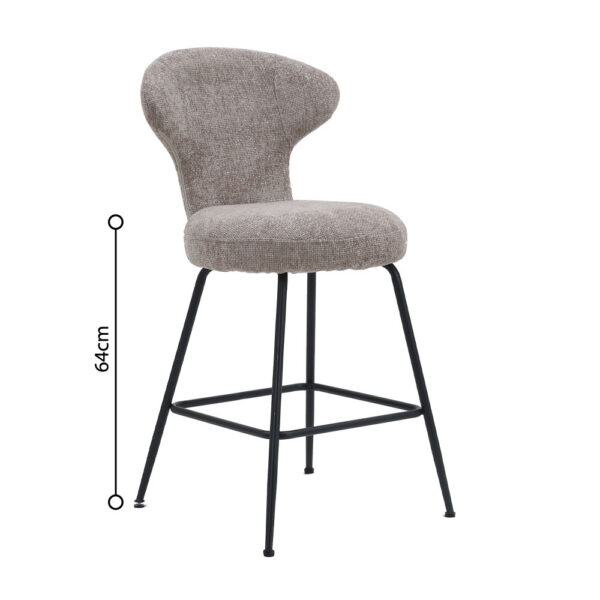 FUNGO ΣΚΑΜΠΟ BAR BEIGE 51x55x97 26-0075 - Image 11
