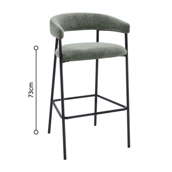 ECLIPSE ΣΚΑΜΠΟ BAR ΛΑΔΙ SILVER 45x46x92 26-0080 - Image 3