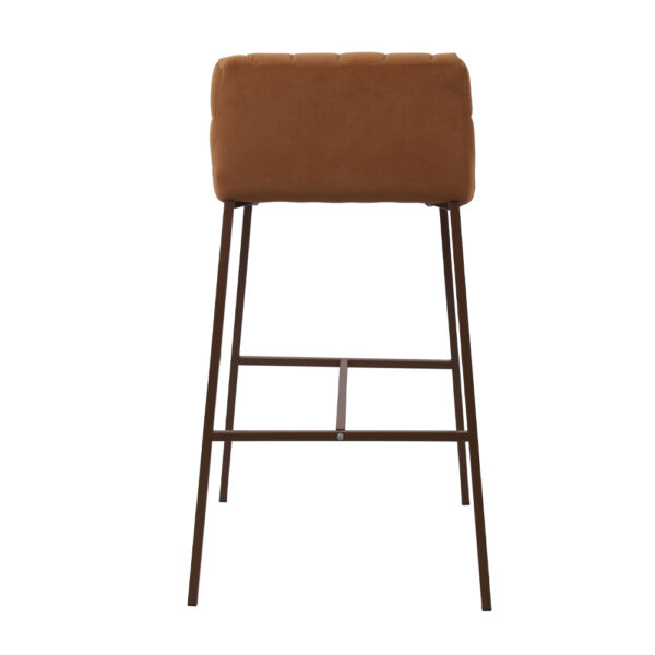 MERLO ΣΚΑΜΠΟ BAR CARAMEL 49x50x88cm 26-0106 - Image 10