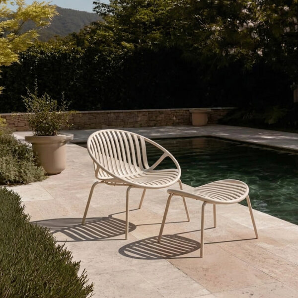 NADIN ΠΟΛΥΘΡΟΝΑ SET 2ΤΕΜ OFF WHITE 80x61.5x73 27-0217 - Image 12